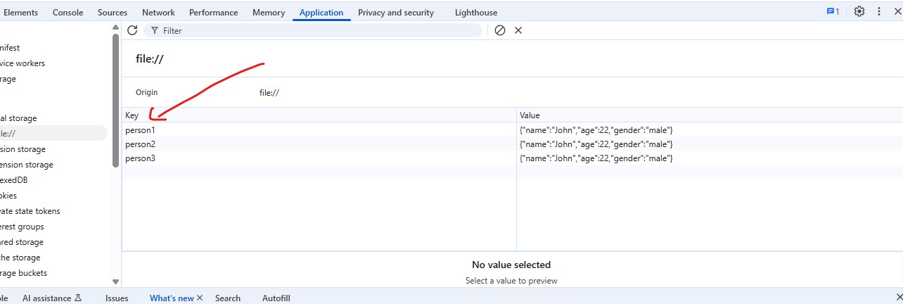clearItem Preview Example 1