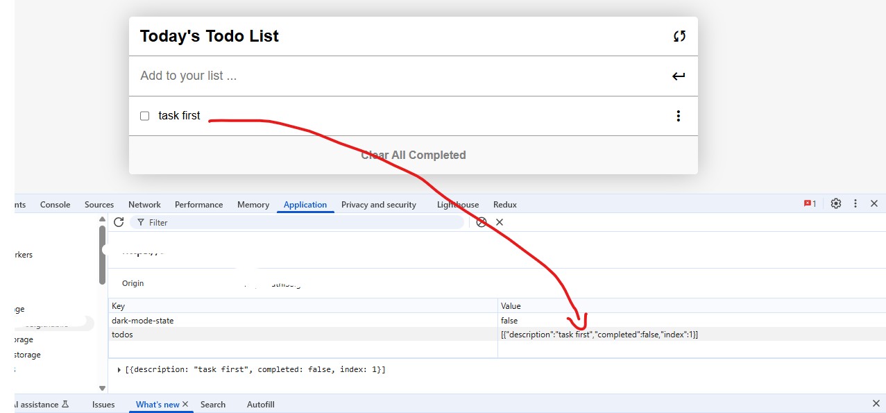 getItem Preview Example